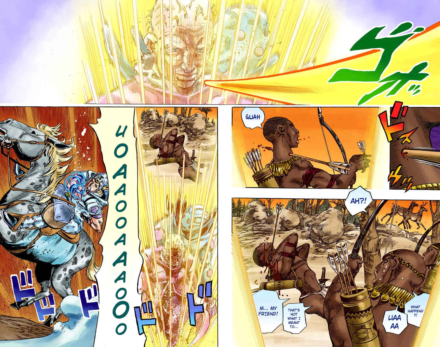 JoJo no Kimyou na Bouken: Part 7 - Steel Ball Run Color-ban Chapter 85 - Page 10