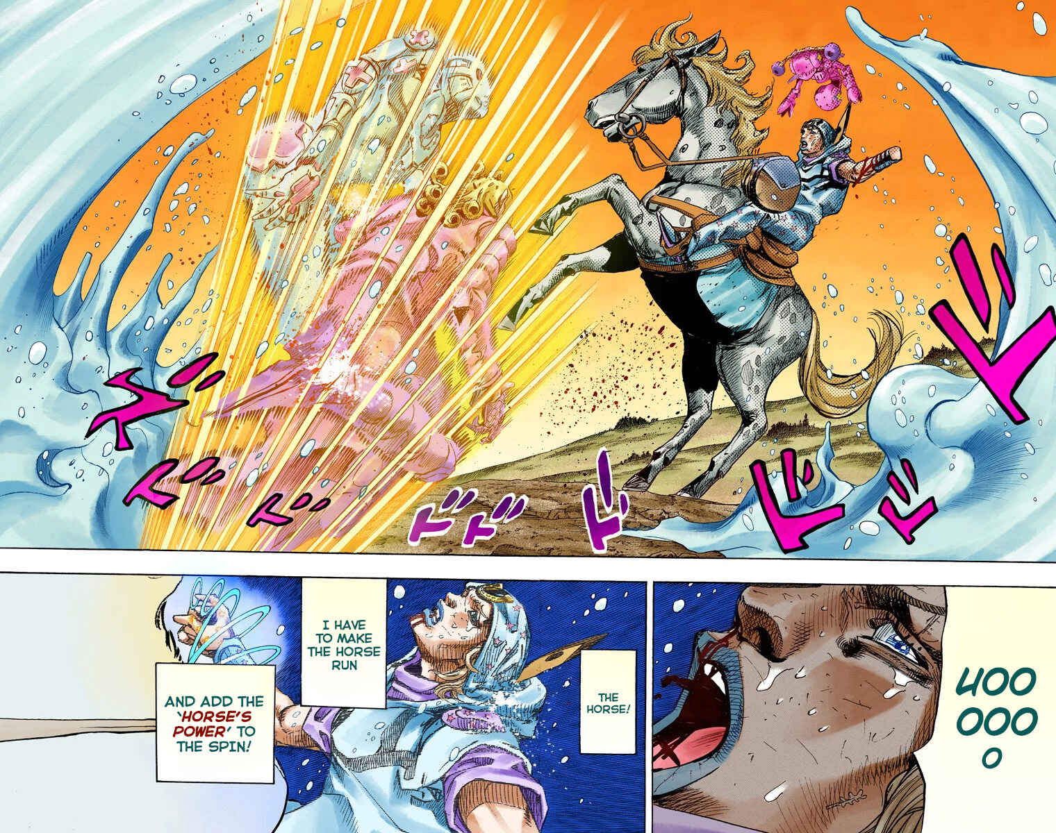 JoJo no Kimyou na Bouken: Part 7 - Steel Ball Run Color-ban Chapter 85 - Page 11