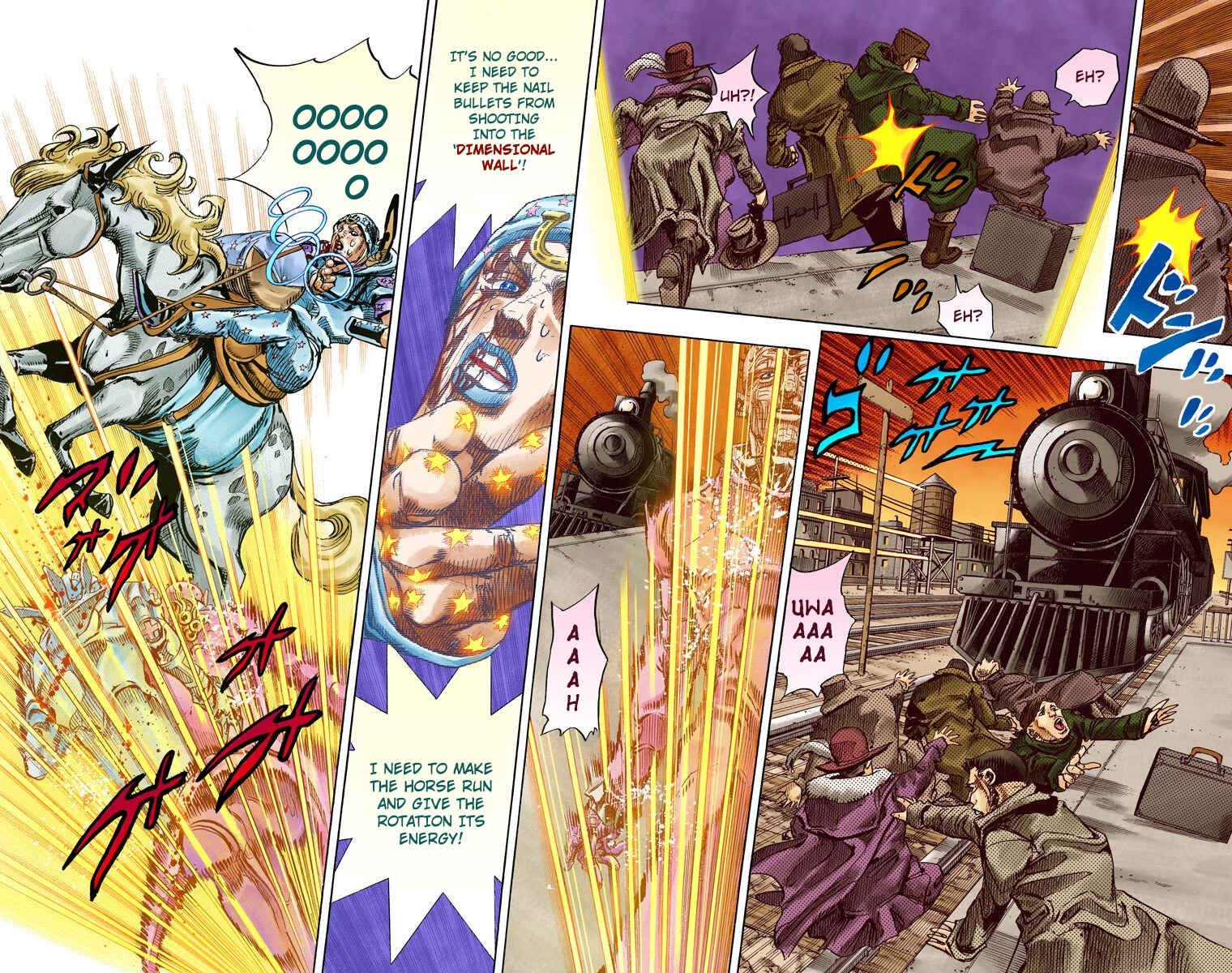 JoJo no Kimyou na Bouken: Part 7 - Steel Ball Run Color-ban Chapter 85 - Page 13