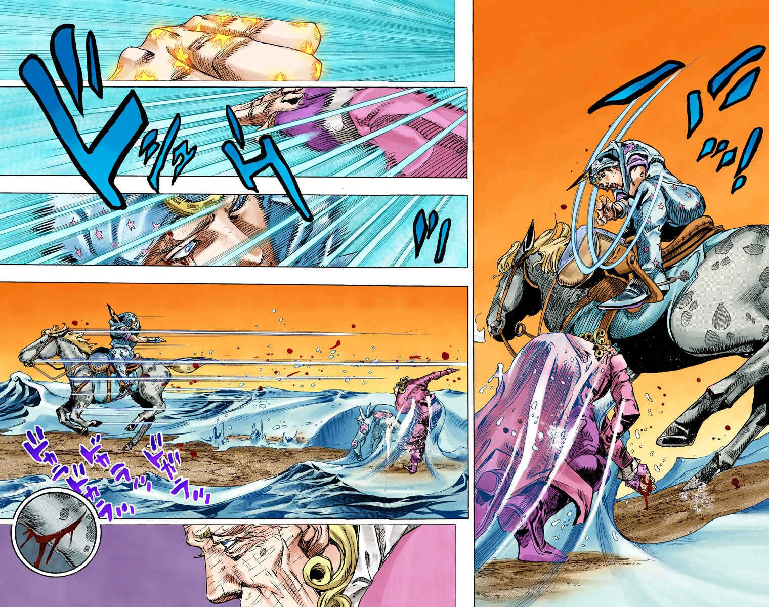 JoJo no Kimyou na Bouken: Part 7 - Steel Ball Run Color-ban Chapter 85 - Page 19