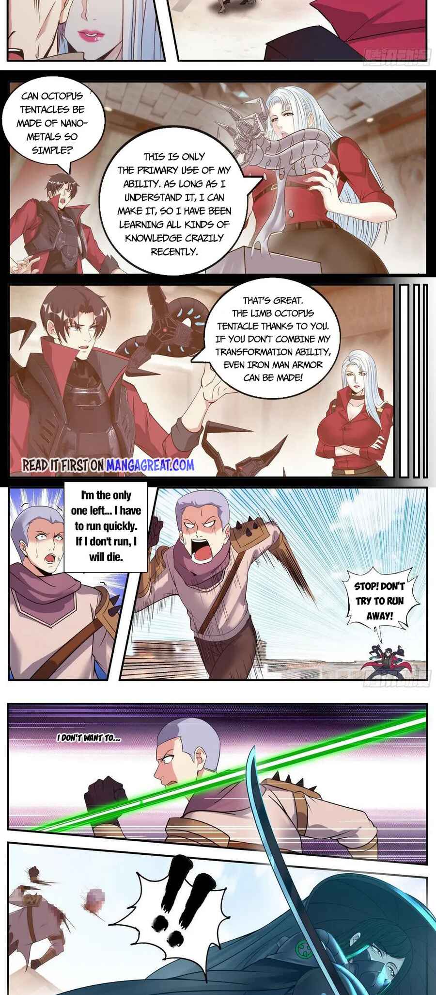 Xìtǒng Sòng Wǒ Bìnànsuǒ Chapter 151 - Page 9