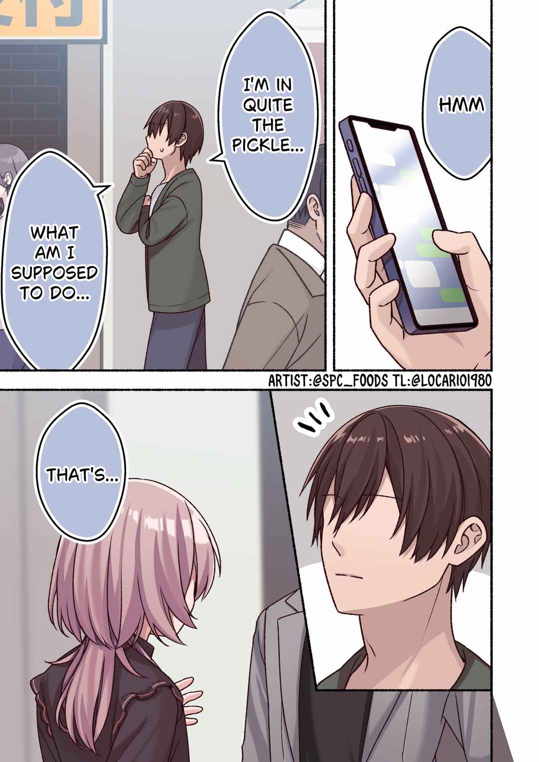 Omotteta Kanji ni Naranakatta Otoko no Ko Chapter 24 - Page 1