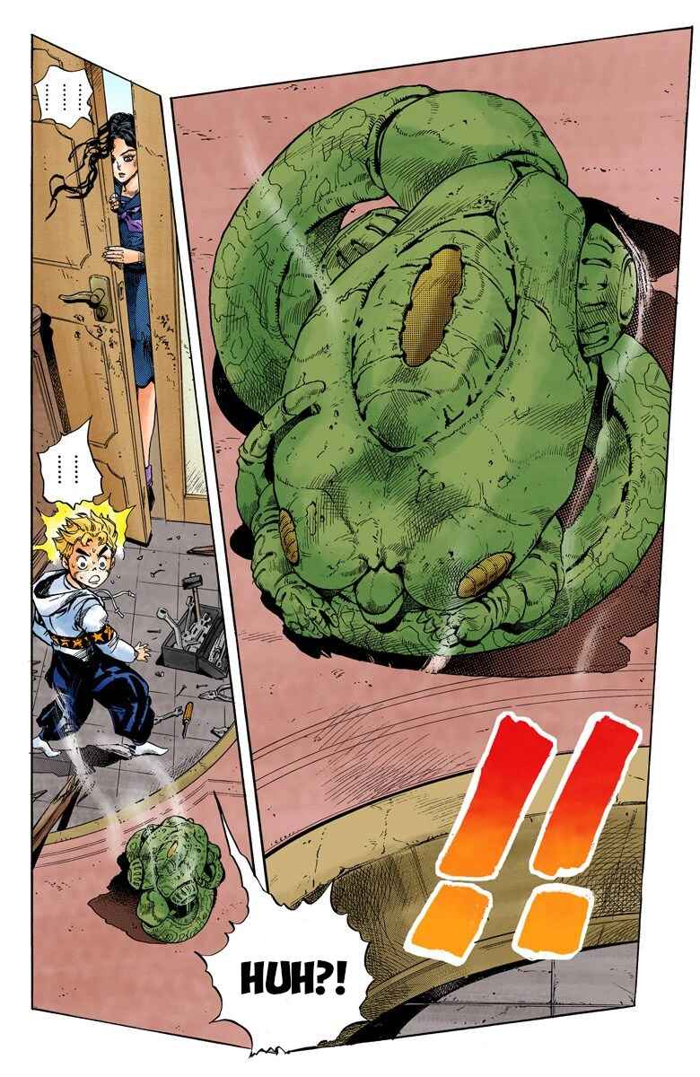 JoJo no Kimyou na Bouken: Part 4 - Diamond wa Kudakenai Color-ban Chapter 34 - Page 17