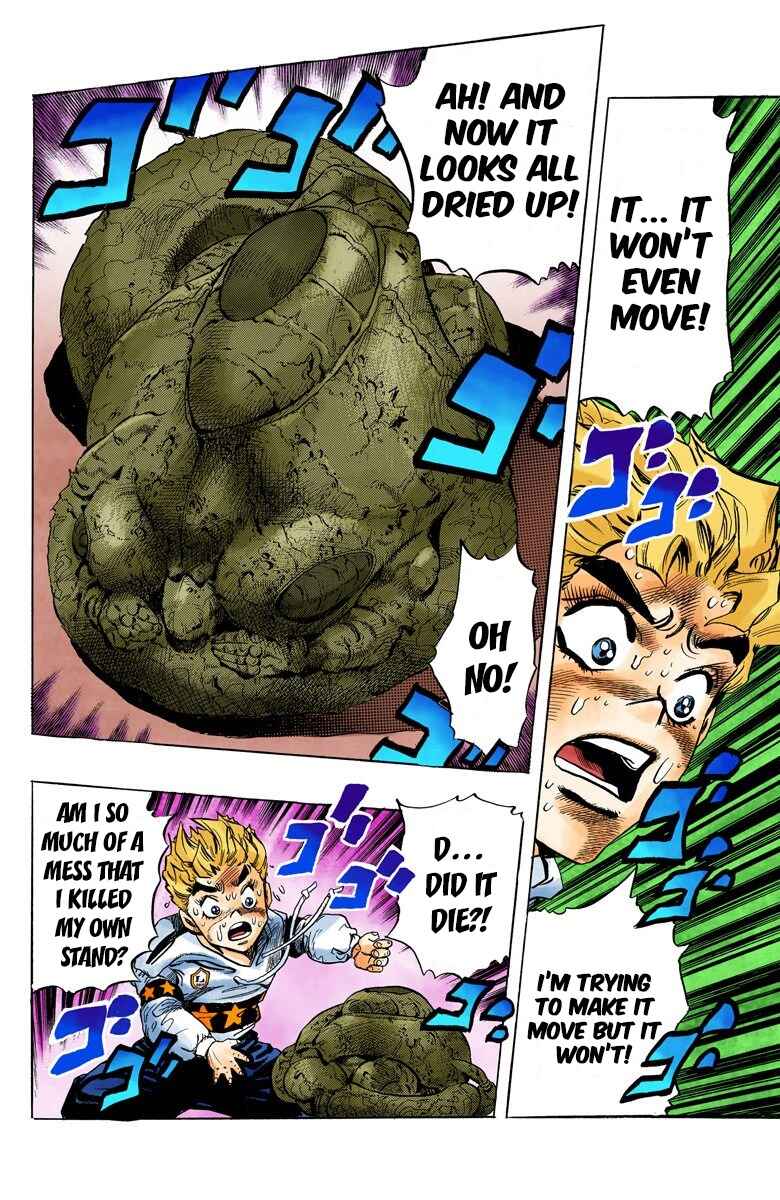 JoJo no Kimyou na Bouken: Part 4 - Diamond wa Kudakenai Color-ban Chapter 34 - Page 19