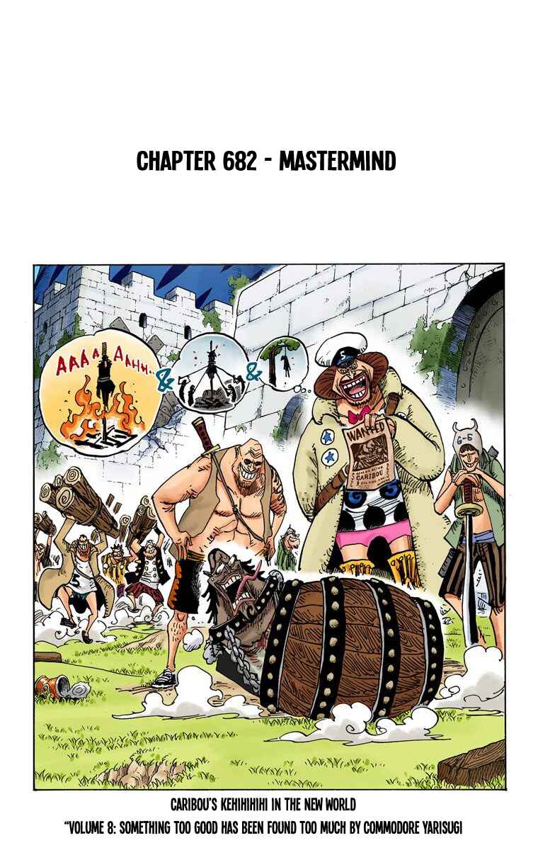 One Piece (Official Colored) Chapter 682 - Page 2