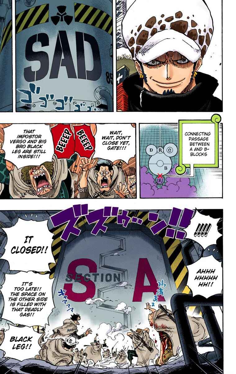 One Piece (Official Colored) Chapter 682 - Page 4