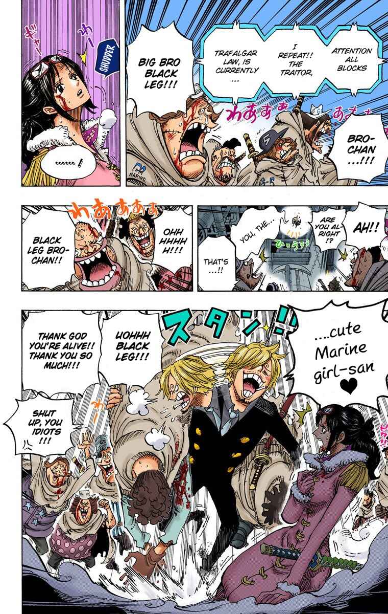 One Piece (Official Colored) Chapter 682 - Page 5