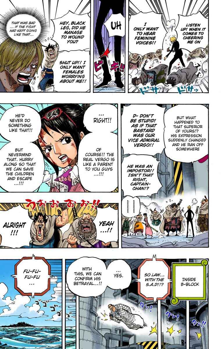 One Piece (Official Colored) Chapter 682 - Page 6