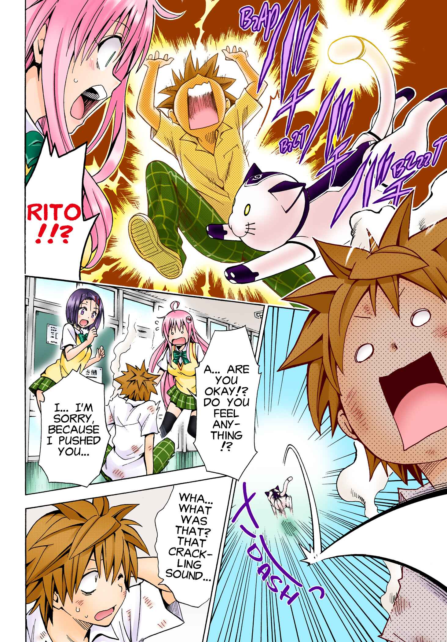 To Love Ru Darkness (Official Colored) Chapter 77.1 - Page 12