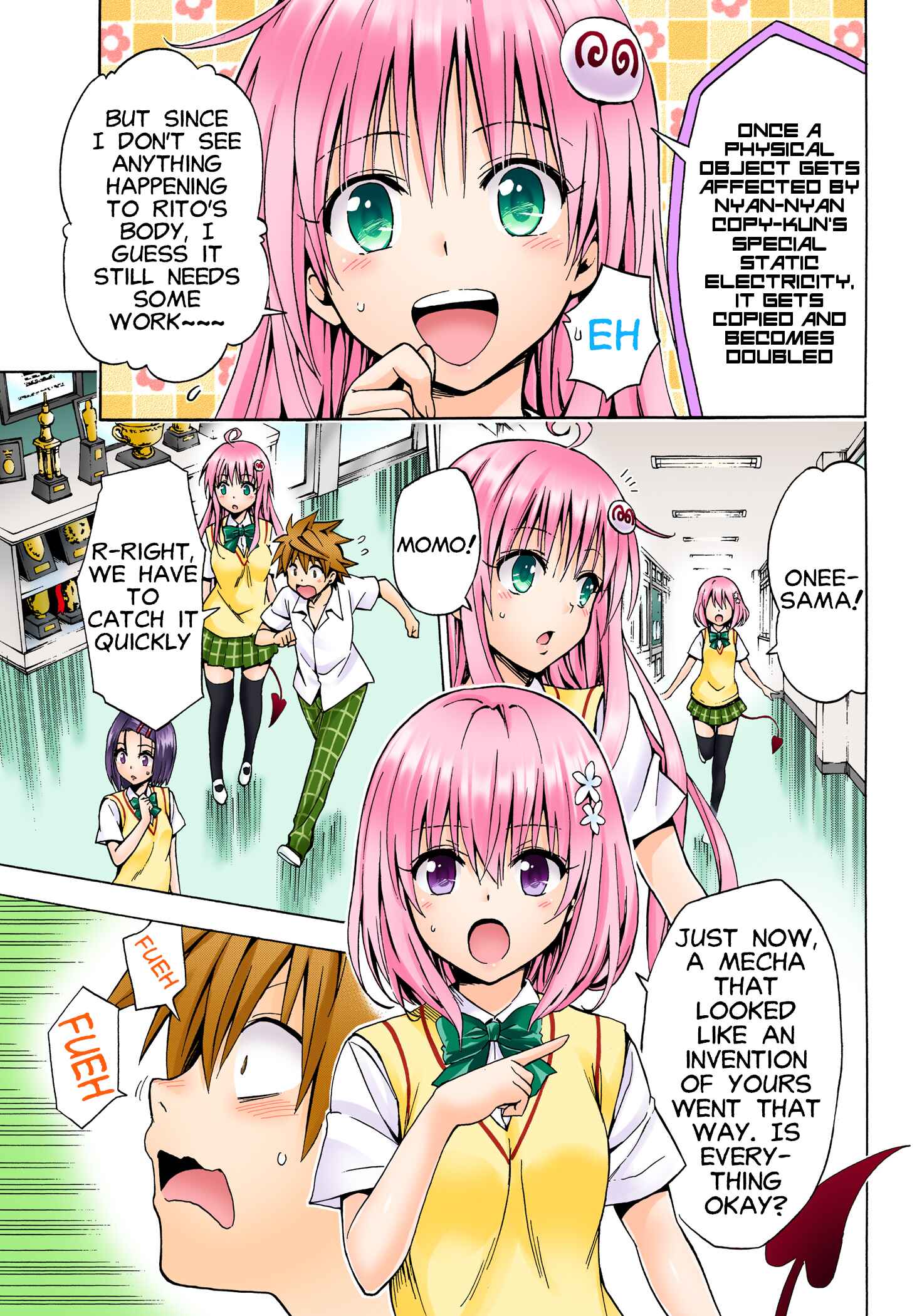 To Love Ru Darkness (Official Colored) Chapter 77.1 - Page 13