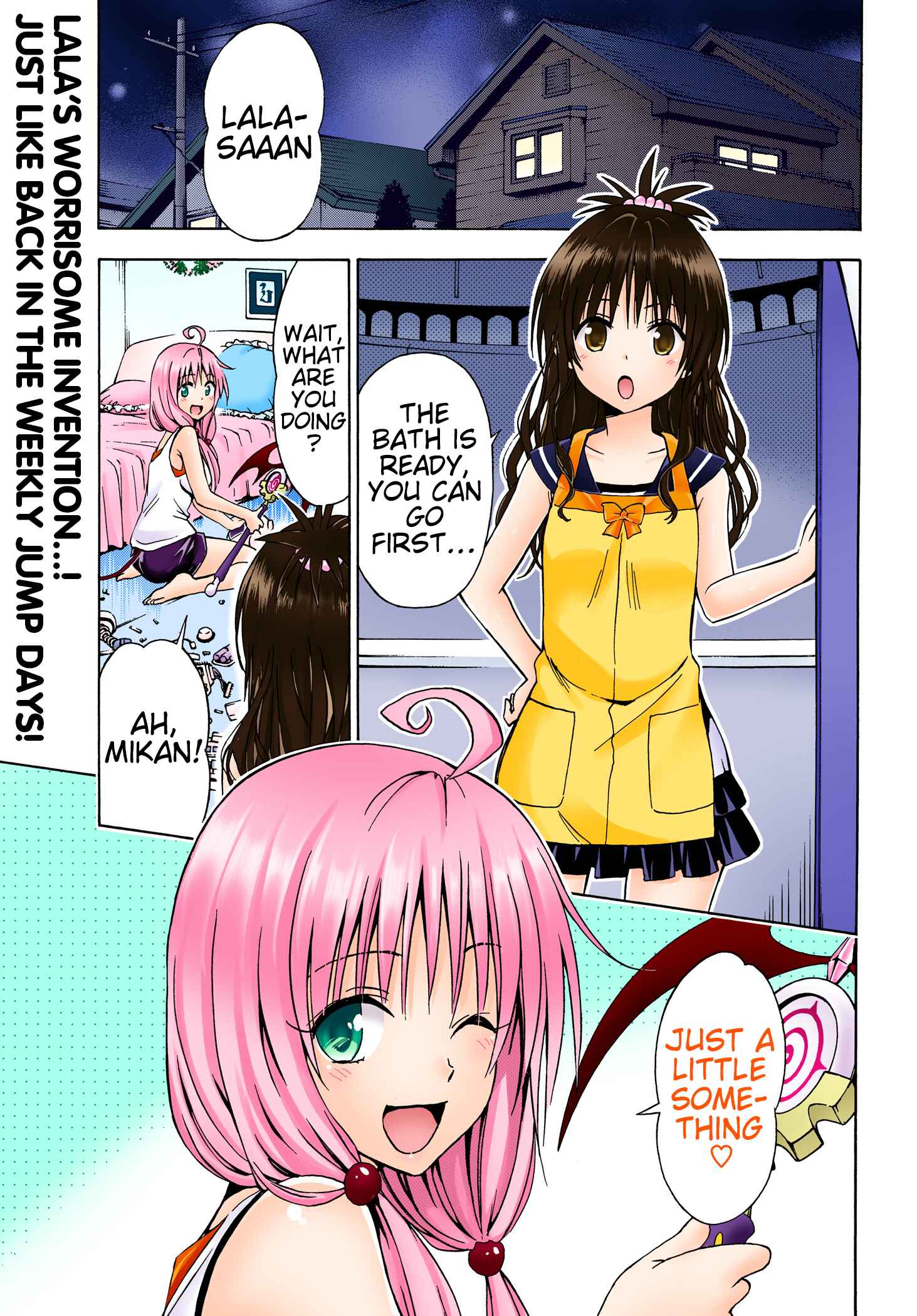 To Love Ru Darkness (Official Colored) Chapter 77.1 - Page 3