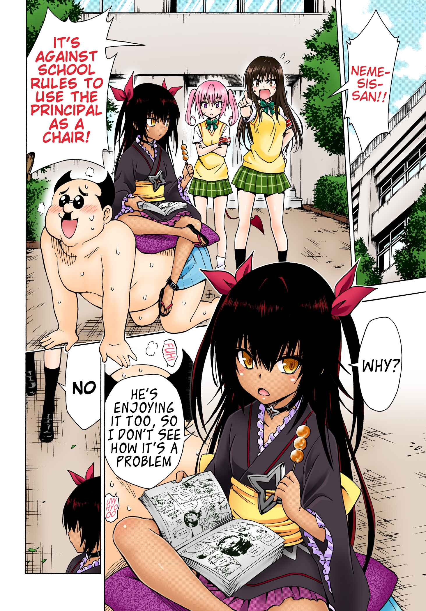 To Love Ru Darkness (Official Colored) Chapter 77.1 - Page 4