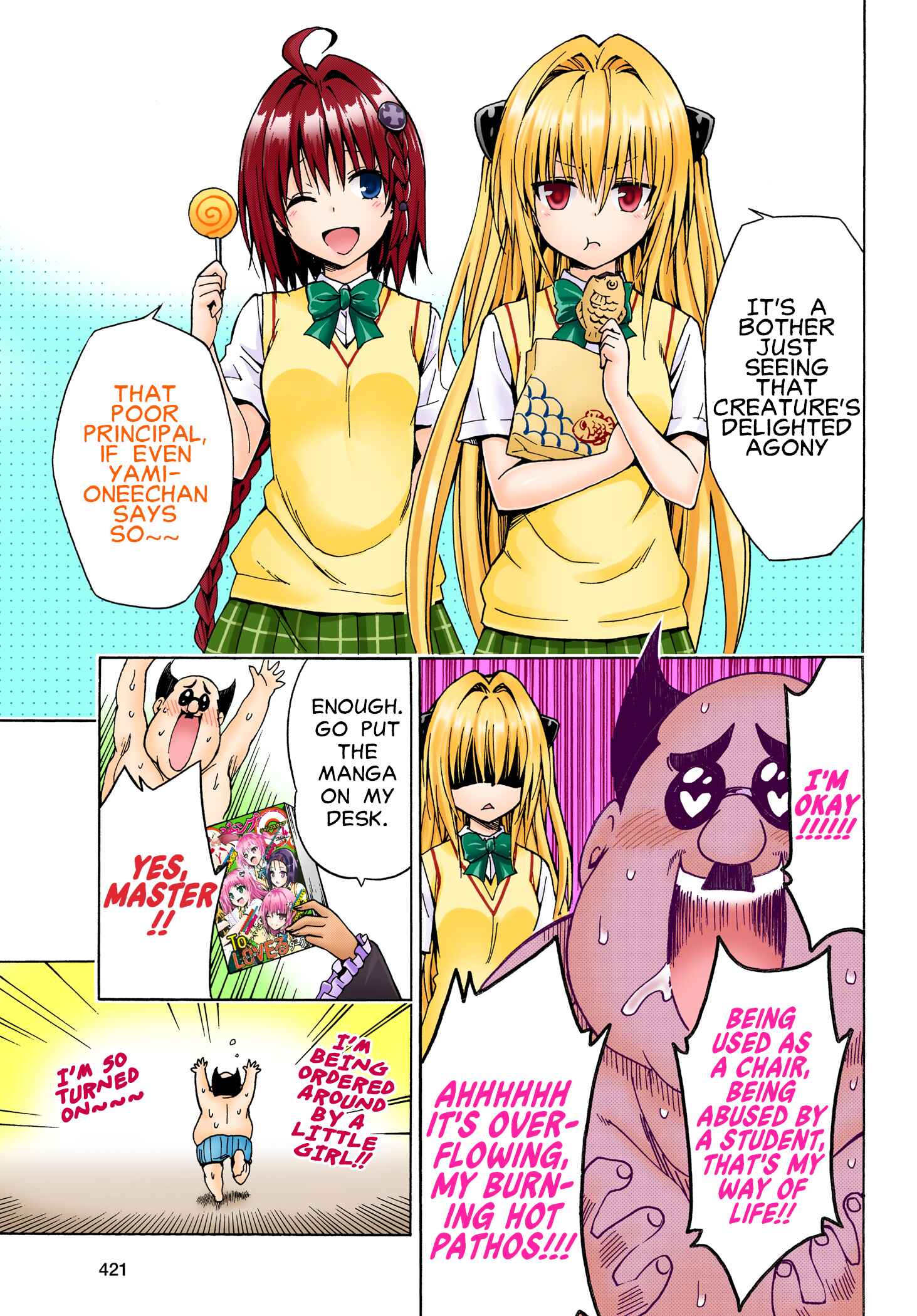 To Love Ru Darkness (Official Colored) Chapter 77.1 - Page 5
