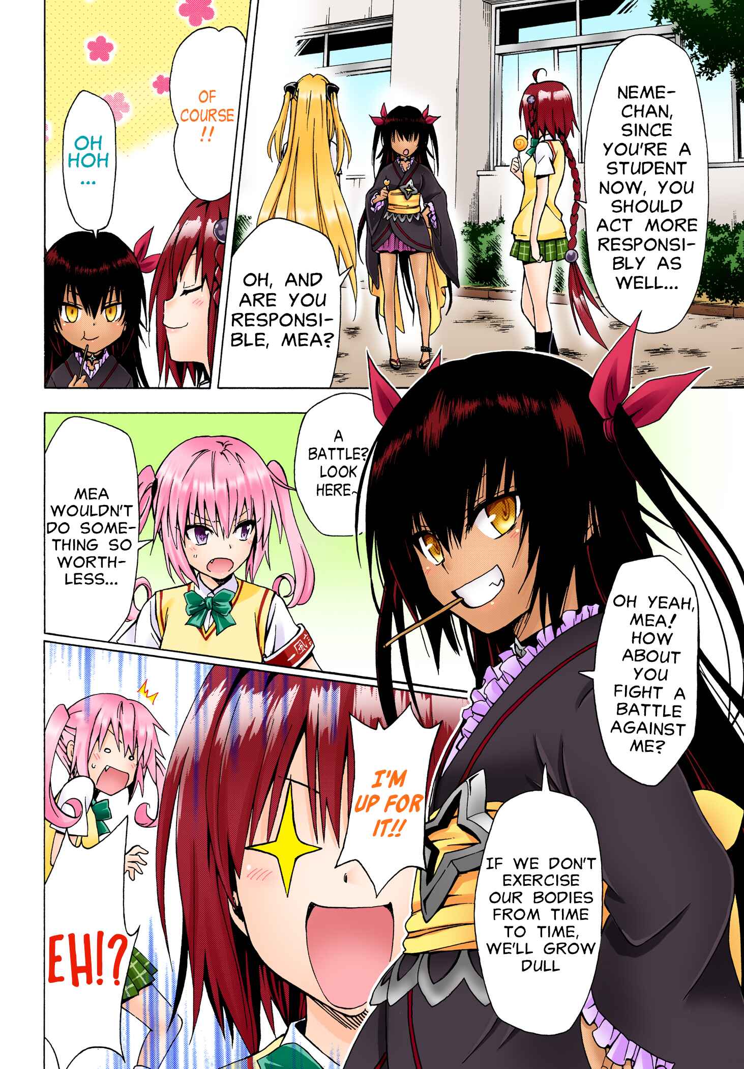 To Love Ru Darkness (Official Colored) Chapter 77.1 - Page 6