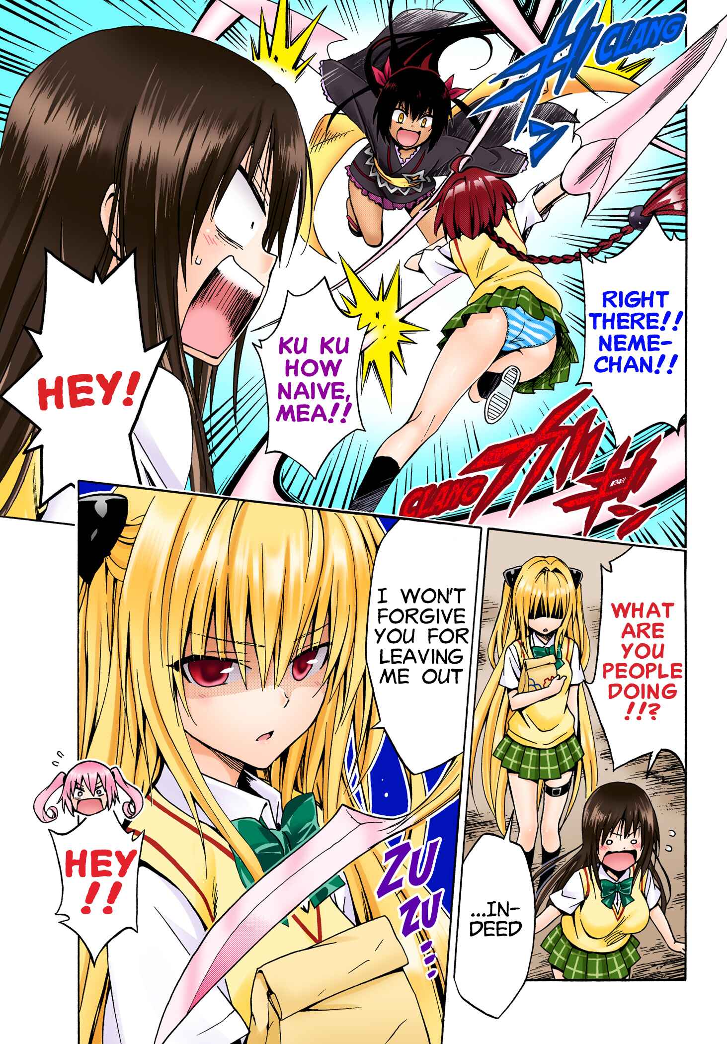 To Love Ru Darkness (Official Colored) Chapter 77.1 - Page 7