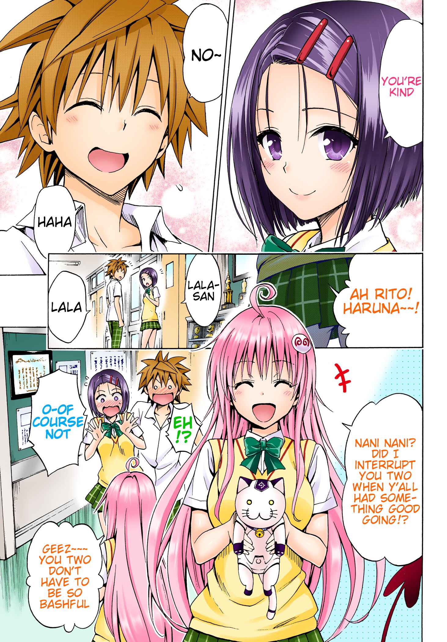 To Love Ru Darkness (Official Colored) Chapter 77.1 - Page 9