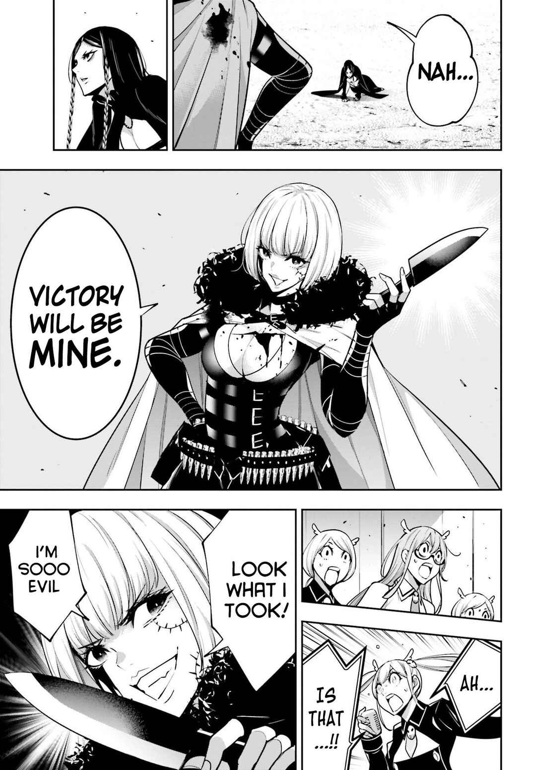 Majo Taisen - 32-nin no Isai no Majo wa Koroshiau Chapter 41 - Page 25