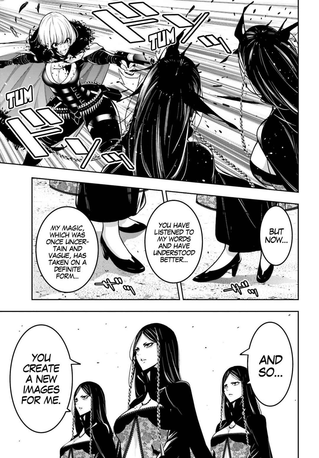 Majo Taisen - 32-nin no Isai no Majo wa Koroshiau Chapter 41 - Page 35