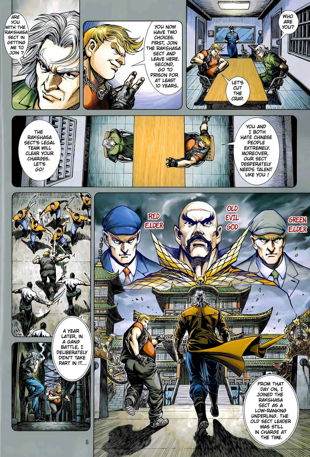 Jīn Zhù Lóng Hǔ Mén Chapter 29 - Page 8