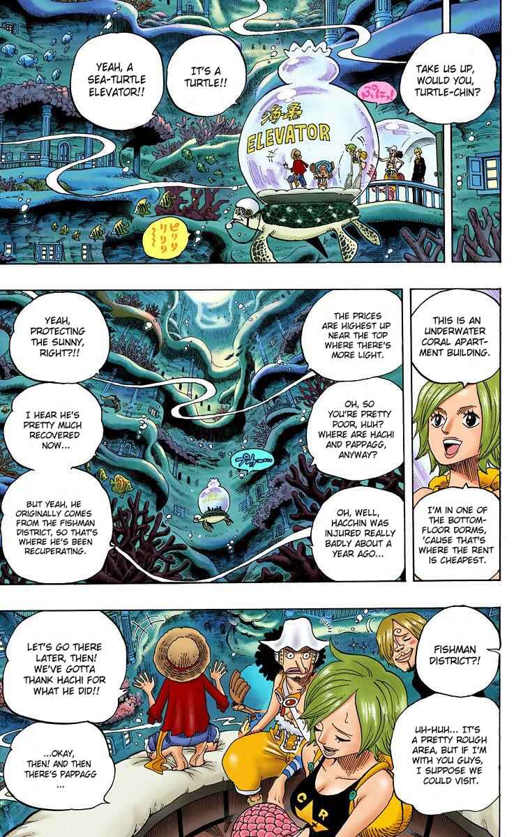 One Piece (Official Colored) Chapter 608 - Page 14
