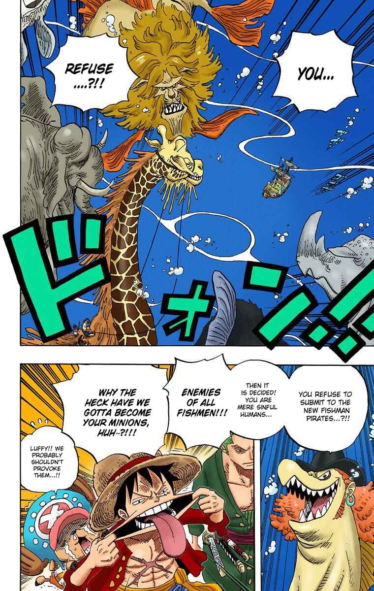 One Piece (Official Colored) Chapter 608 - Page 3