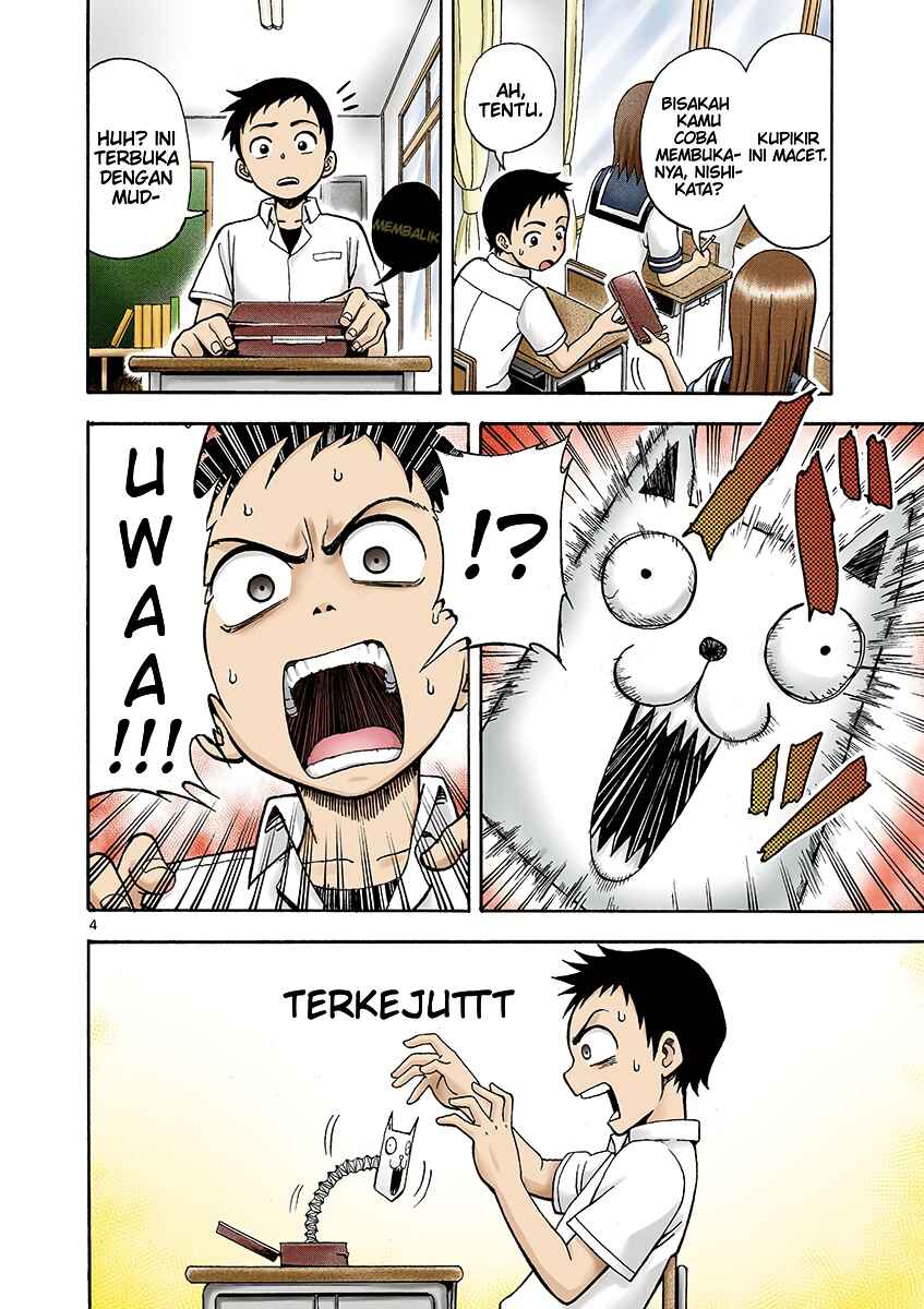 Karakai Jouzu no Takagi-san (Official Colored) Chapter 1 - Page 6