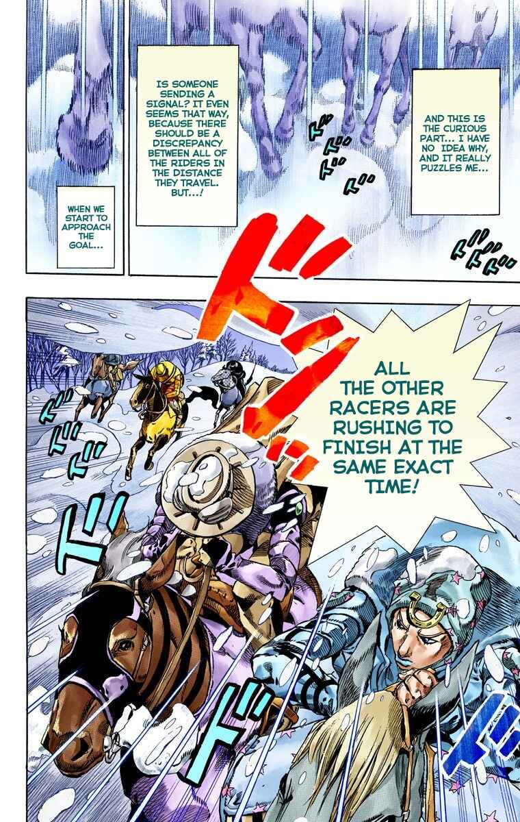JoJo no Kimyou na Bouken: Part 7 - Steel Ball Run Color-ban Chapter 55 - Page 10