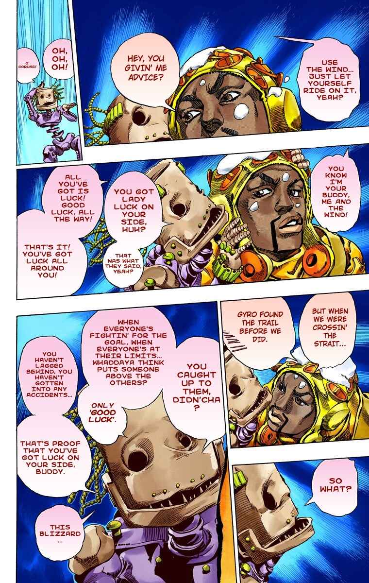 JoJo no Kimyou na Bouken: Part 7 - Steel Ball Run Color-ban Chapter 55 - Page 13