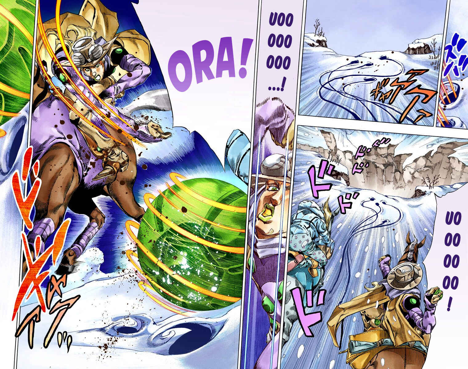 JoJo no Kimyou na Bouken: Part 7 - Steel Ball Run Color-ban Chapter 55 - Page 19