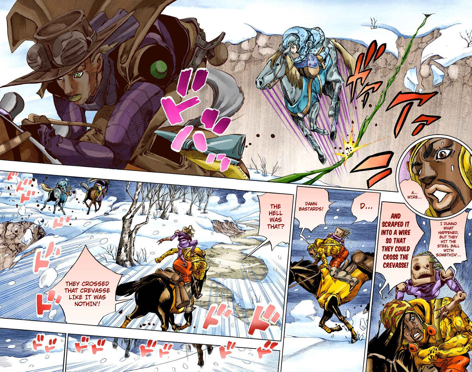 JoJo no Kimyou na Bouken: Part 7 - Steel Ball Run Color-ban Chapter 55 - Page 23