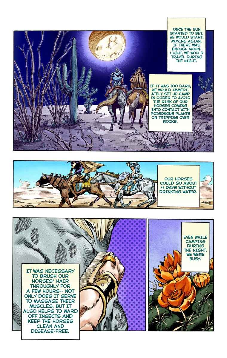 JoJo no Kimyou na Bouken: Part 7 - Steel Ball Run Color-ban Chapter 55 - Page 4