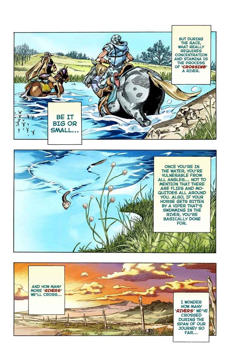 JoJo no Kimyou na Bouken: Part 7 - Steel Ball Run Color-ban Chapter 55 - Page 6