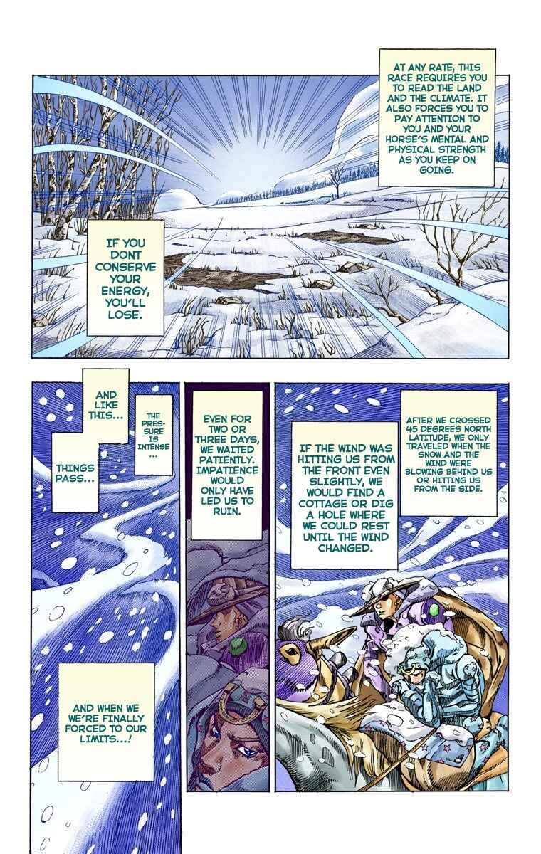 JoJo no Kimyou na Bouken: Part 7 - Steel Ball Run Color-ban Chapter 55 - Page 8