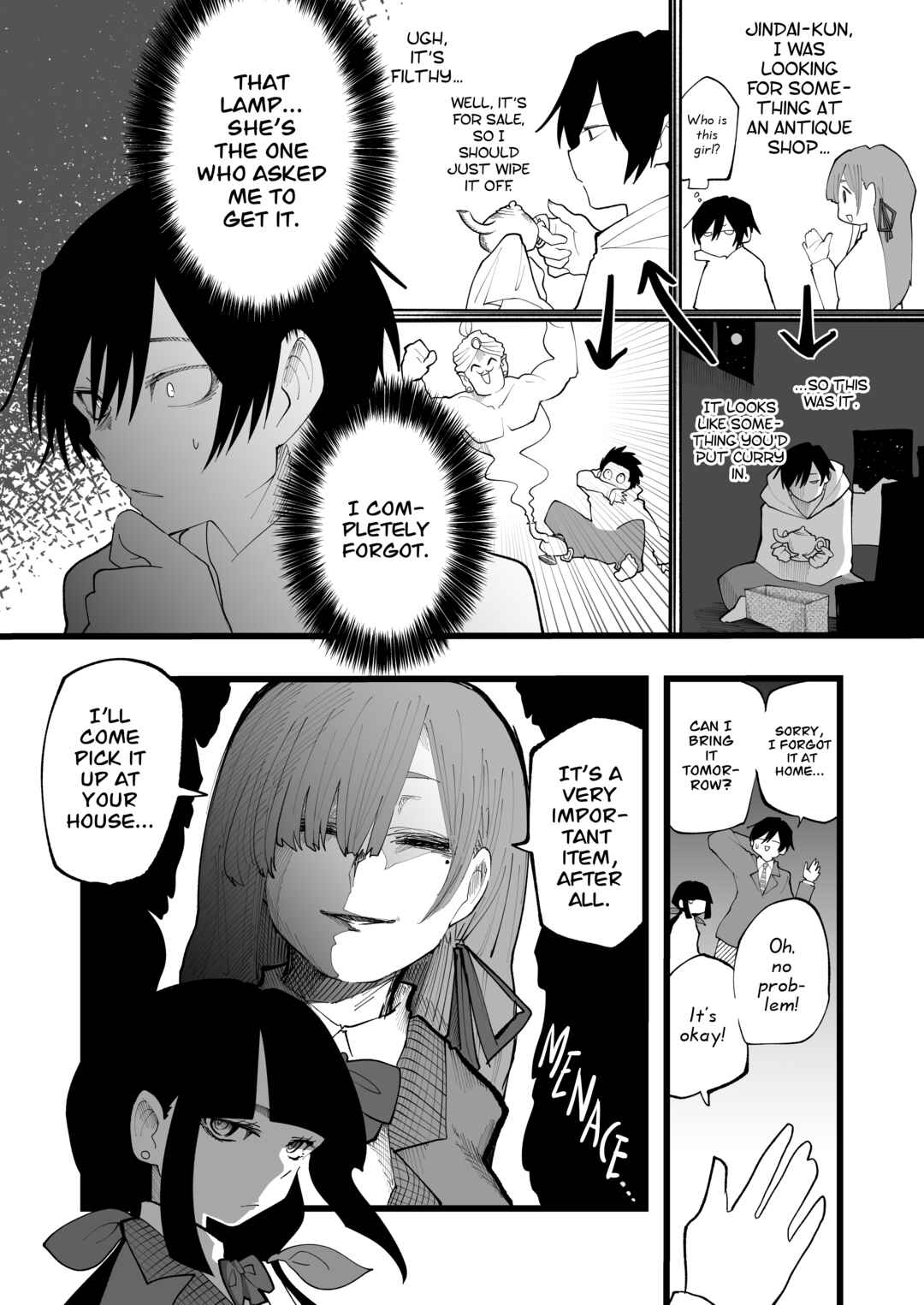 Lamp no Majin ni Onegai Suru Hanashi Chapter 1 - Page 12