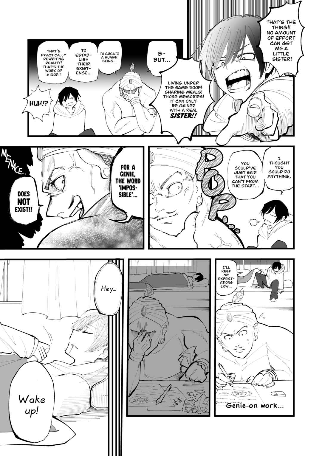 Lamp no Majin ni Onegai Suru Hanashi Chapter 1 - Page 3