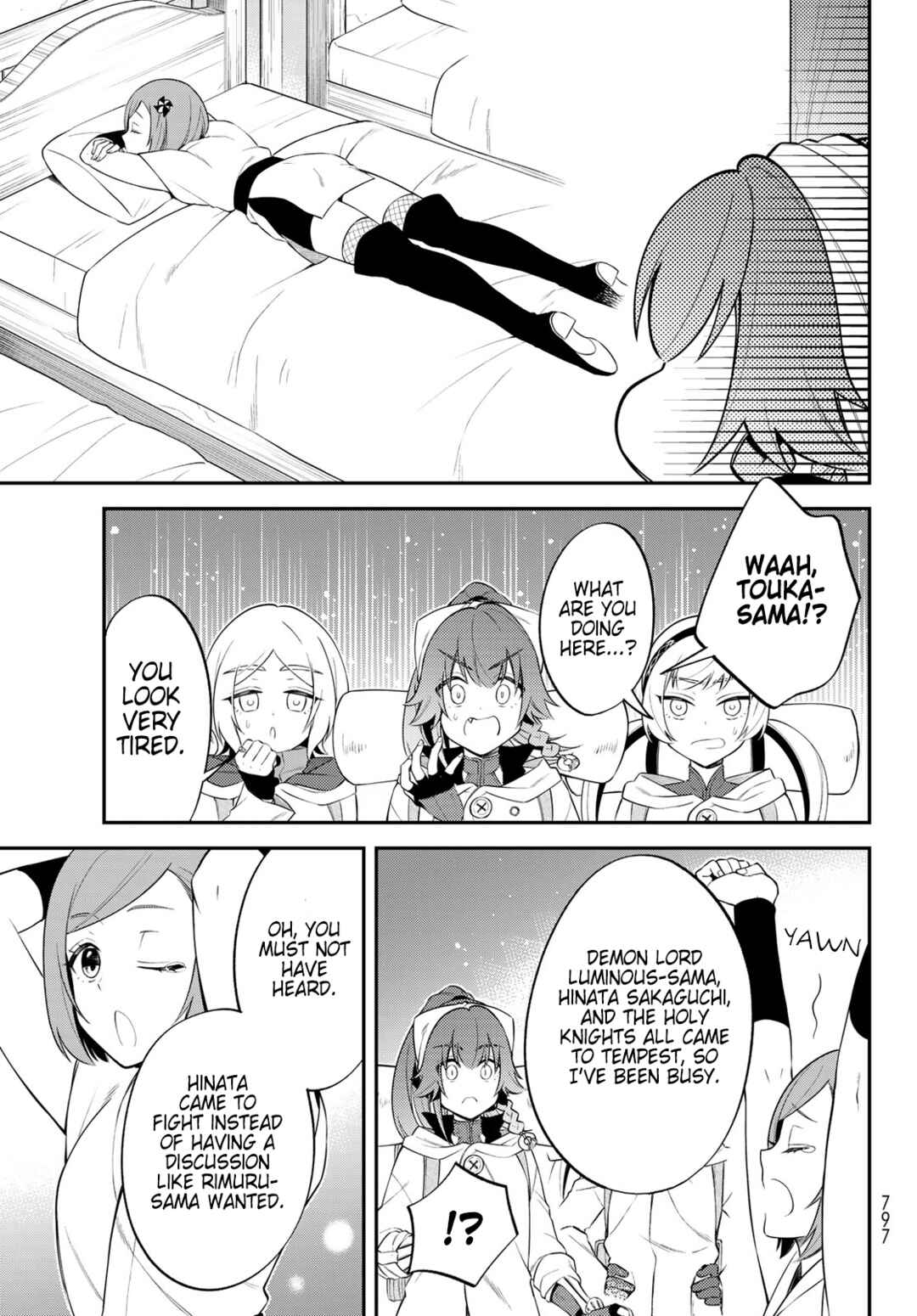 Tensei Shitara Slime Datta Ken: Ibun - Makoku Kurashi no Trinity Chapter 62 - Page 7