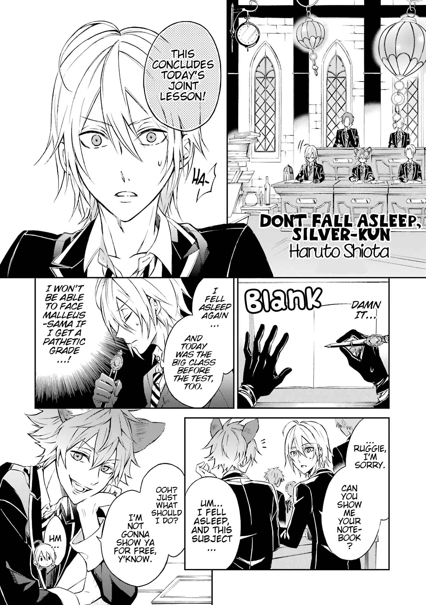Disney Twisted Wonderland: Anthology Comic Chapter 13 - Page 1