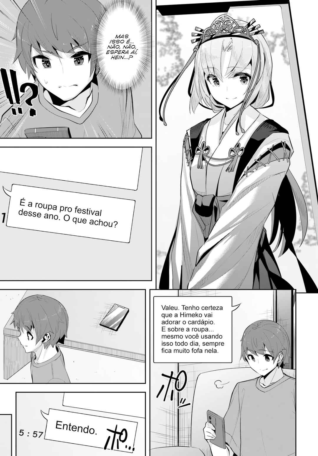 Tenkousaki no Seiso Karen na Bishoujo ga, Mukashi Danshi to Omotte Issho ni Asonda Osananajimi datta Ken Chapter 14 - Page 12