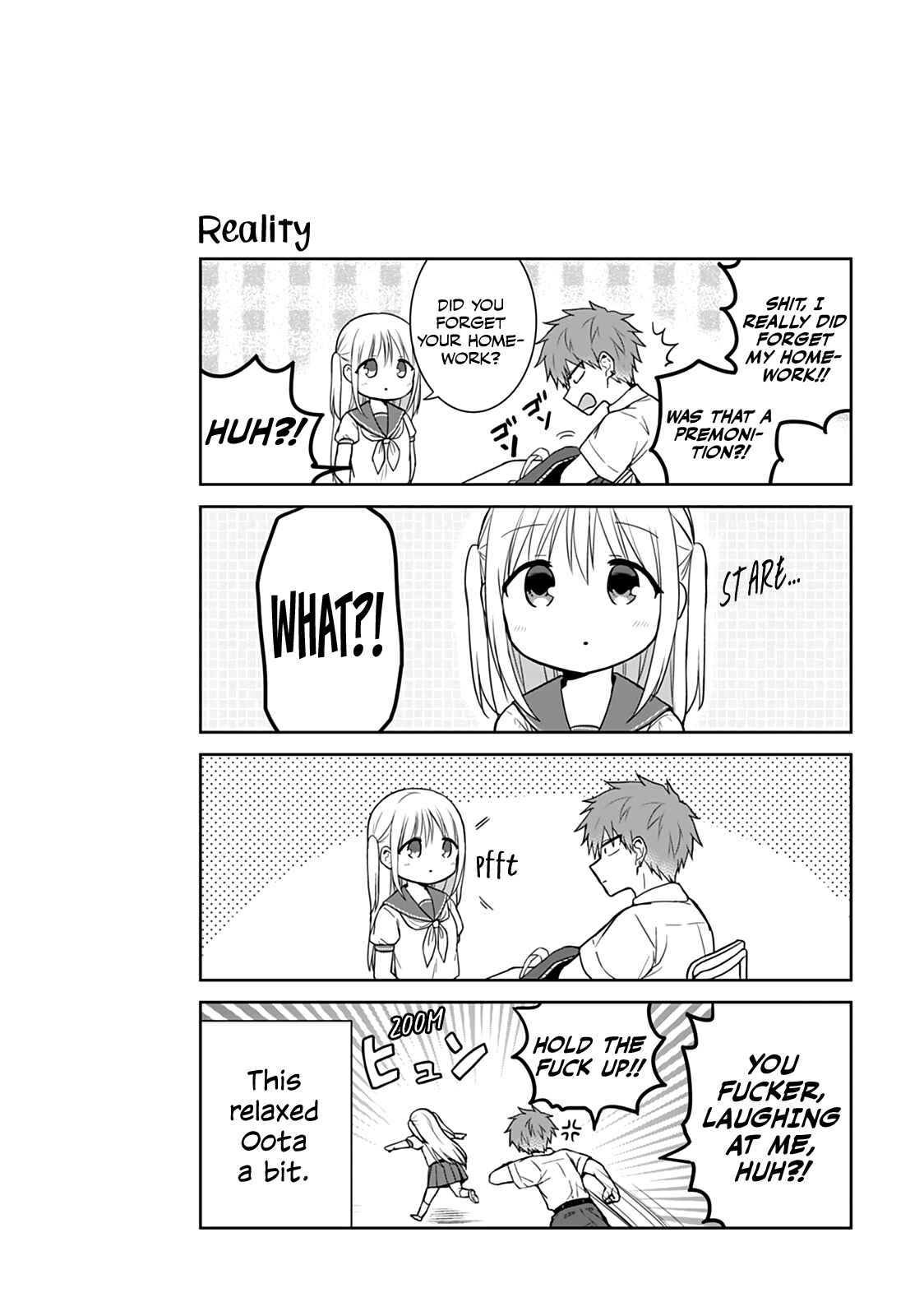 Kao ni Denai Kashiwada-san to Kao ni Deru Oota-kun Chapter 38 - Page 14
