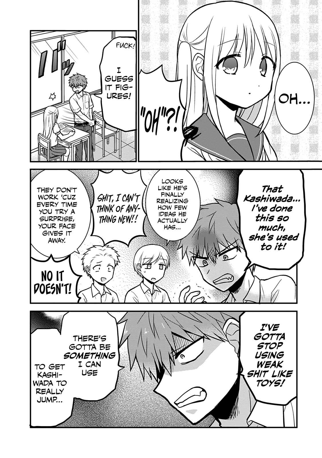 Kao ni Denai Kashiwada-san to Kao ni Deru Oota-kun Chapter 38 - Page 6