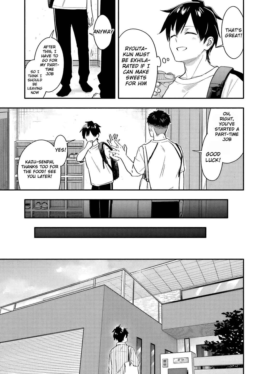 Kaji Daikou no Arubaito wo Hajimetara Gakuen Ichi no Bishoujo no Kazoku ni Kiniirarechaimashita. Chapter 6 - Page 22