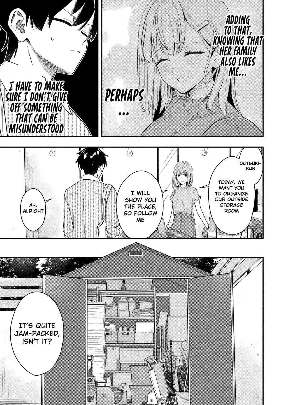 Kaji Daikou no Arubaito wo Hajimetara Gakuen Ichi no Bishoujo no Kazoku ni Kiniirarechaimashita. Chapter 6 - Page 26