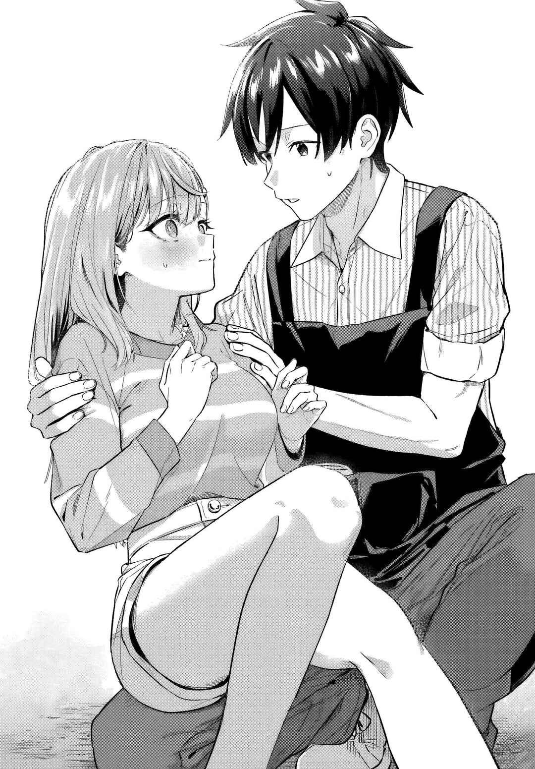 Kaji Daikou no Arubaito wo Hajimetara Gakuen Ichi no Bishoujo no Kazoku ni Kiniirarechaimashita. Chapter 6 - Page 37