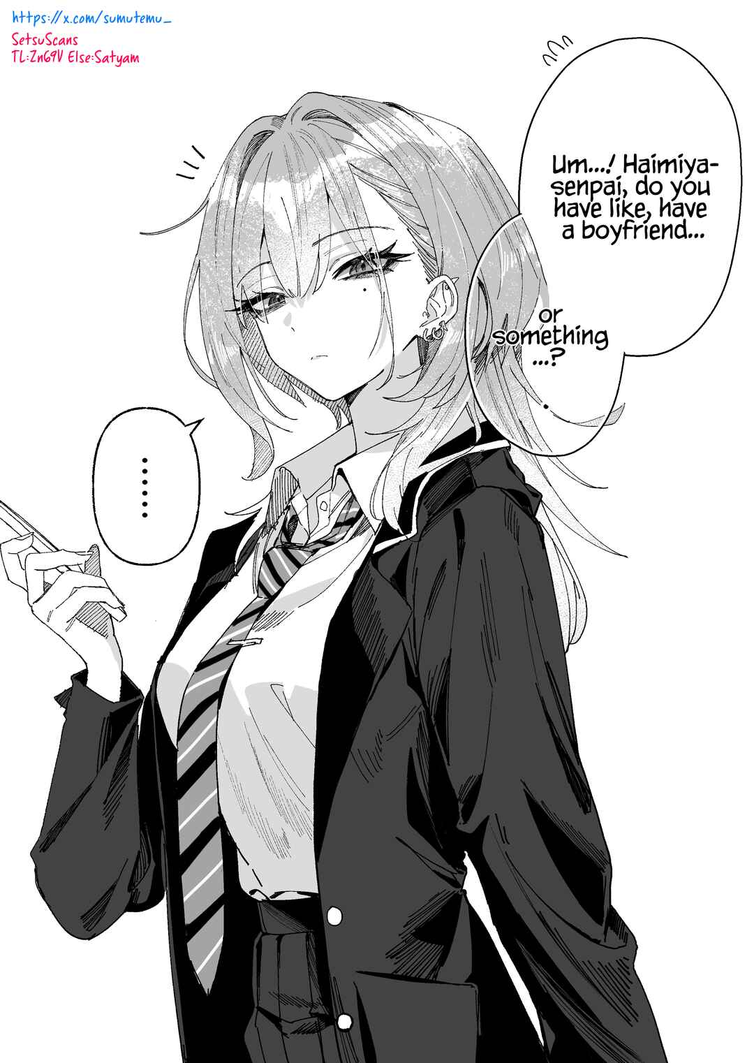 Haimiya-senpai [Pixiv Edition] Chapter 5 - Page 1