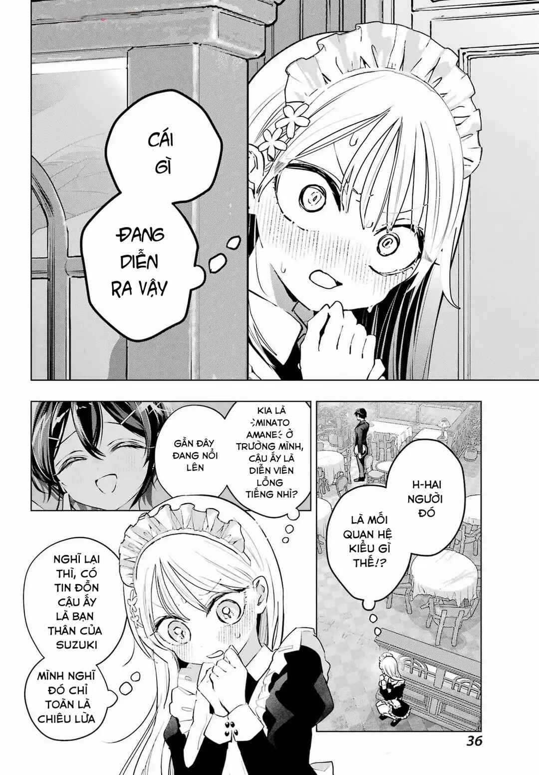 Anta to Osananajimi tte dake demo Iya nanoni!: Zekkou kara Hajimaru S-kyuu Bishoujo to no Gakuen Nariagari Seikatsu Chapter 6 - Page 32