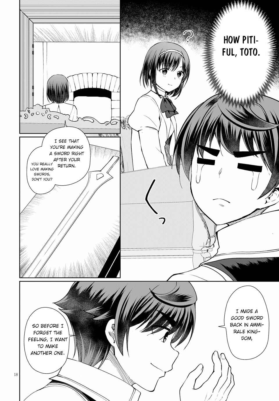Botsuraku Yotei Nanode, Kajishokunin o Mezasu Chapter 34 - Page 19