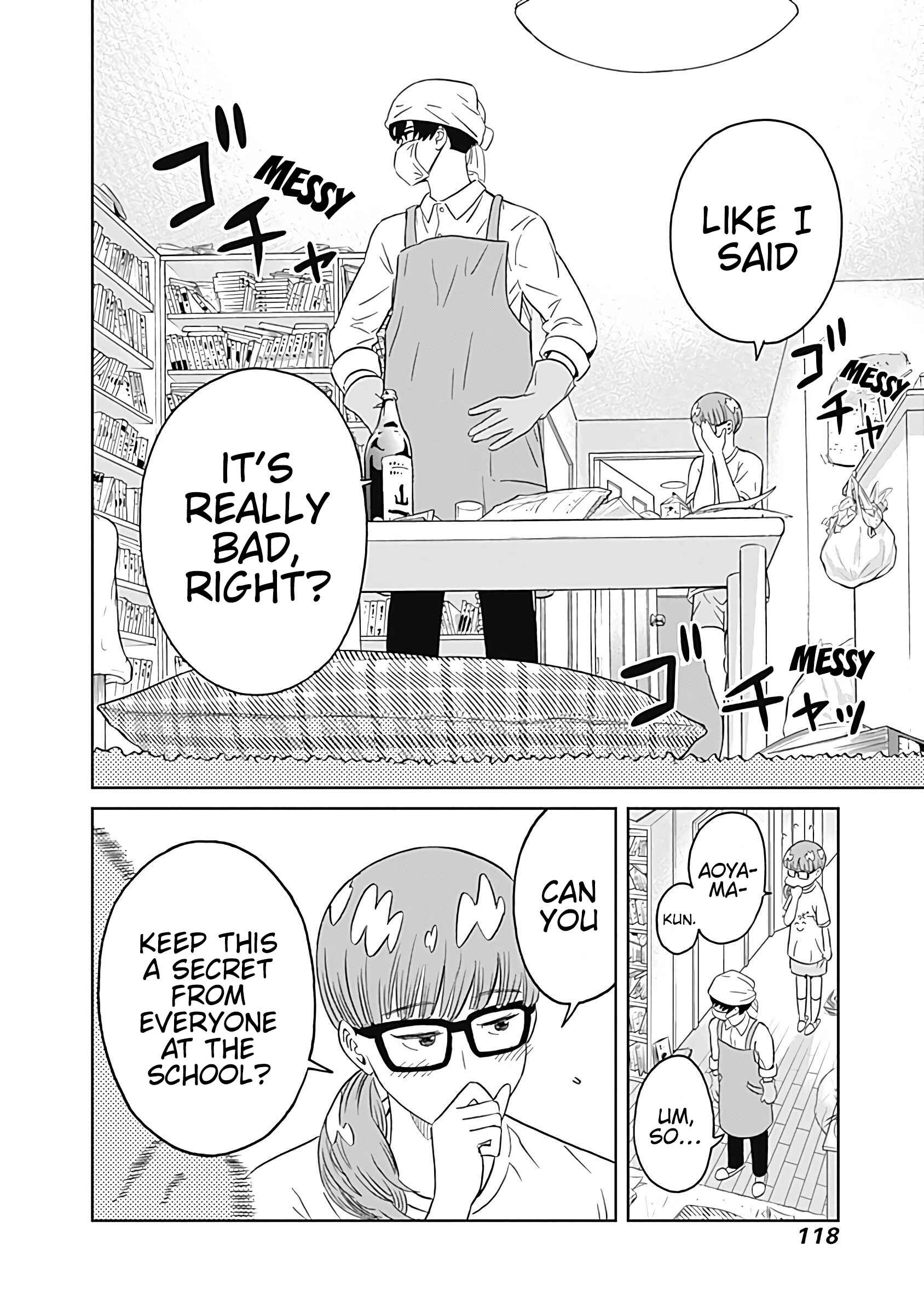 Keppeki Danshi! Aoyama-kun Chapter 10 - Page 9