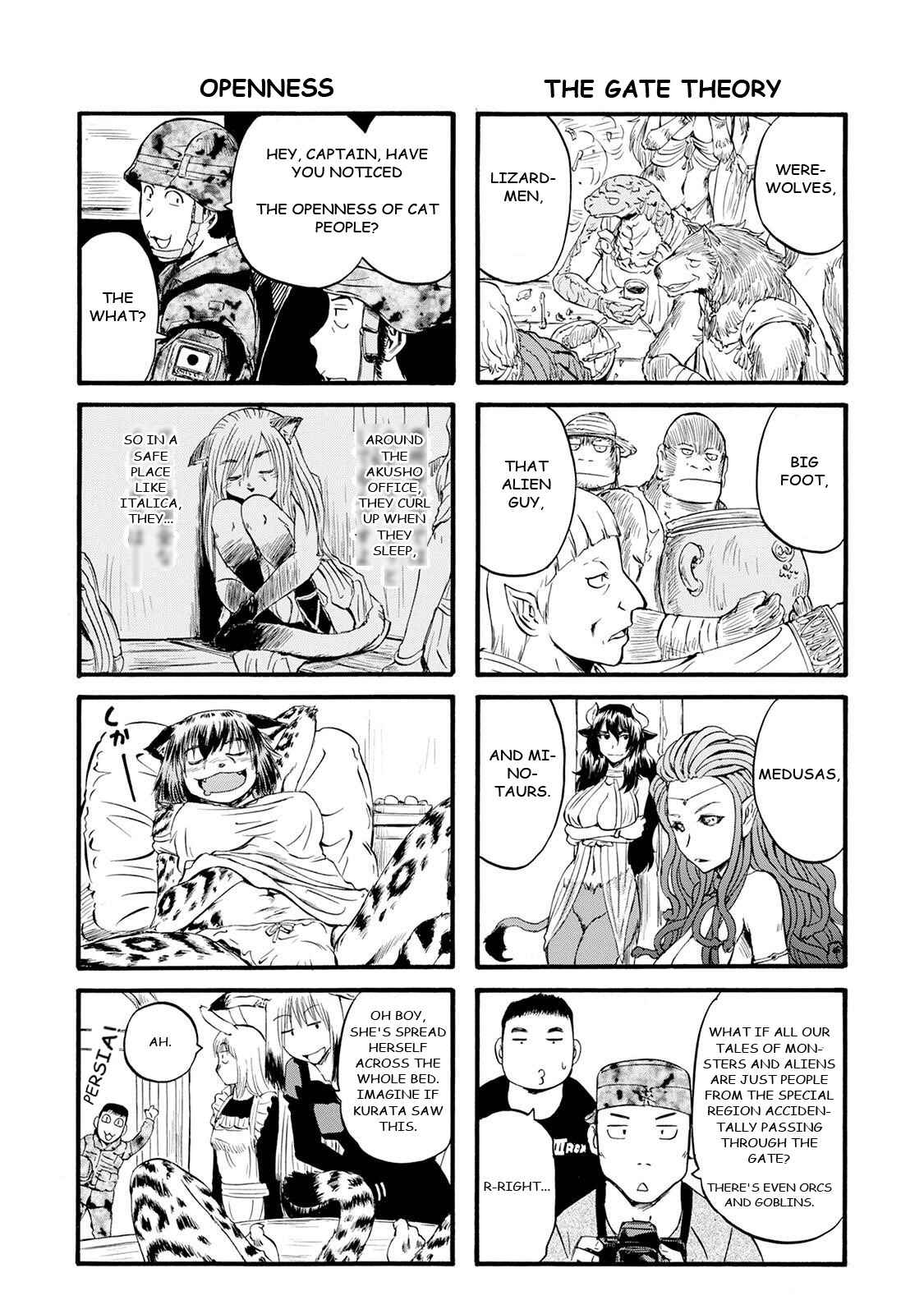 GATE - Jieitai Kanochi nite, Kaku Tatakaeri Chapter 67.5 - Page 4