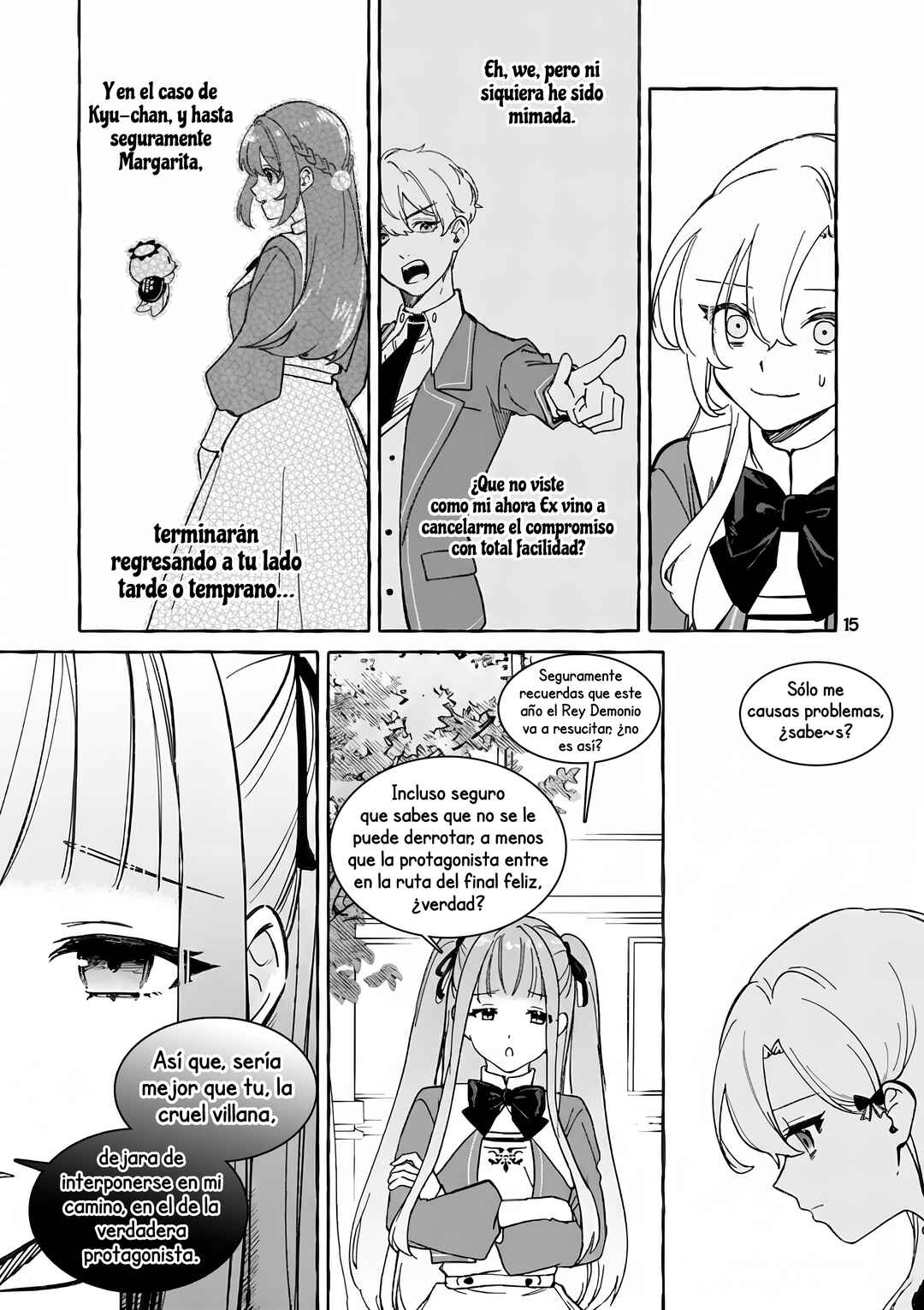 Hametsu o Hikaeta Akuyaku Reijō ga Muri Shite Heroine wo Enjita Kekka Taida na Yosei ga Akogare Nanoni, Daini Oji no Dekiai Route ni Konwakuchu Chapter 11.2 - Page 6