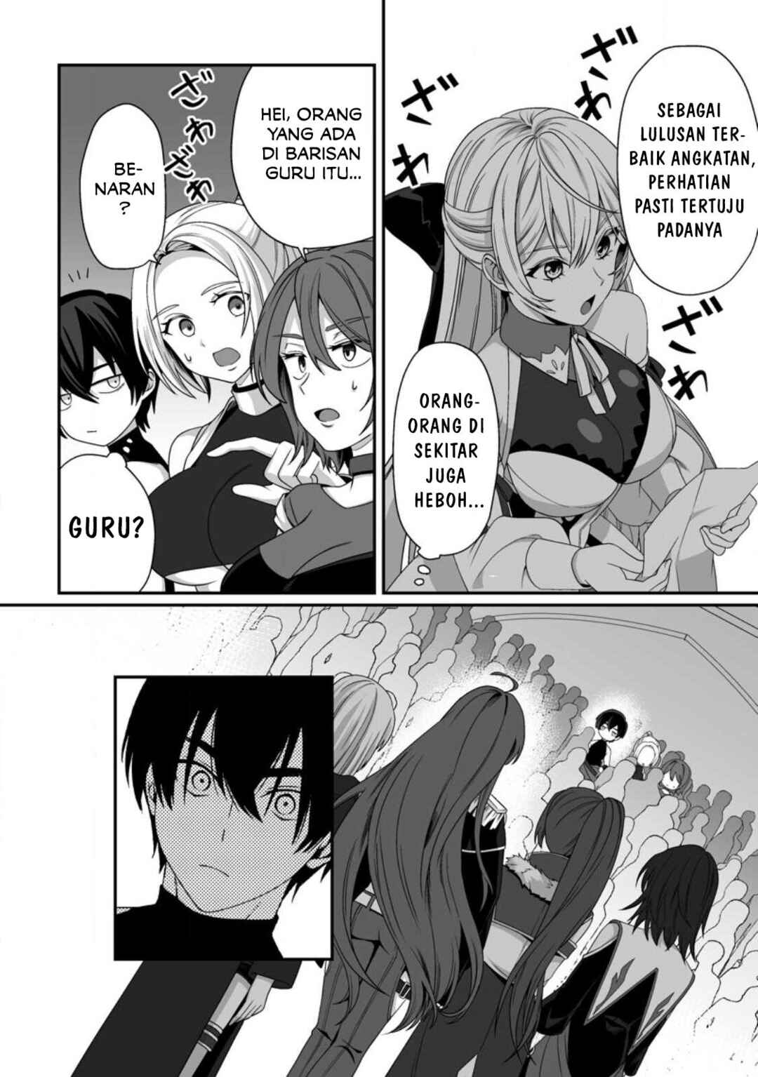 Teisou Gyakuten Sekai de Yuiitsu no Otoko Kishi no Ore, Onna Kishi Gakuen ni Nyuugaku Shitara Nazeka Eiyou Atsukai Sareta: Zetsurin Skill de Harem Musou Chapter 4.1 - Page 7